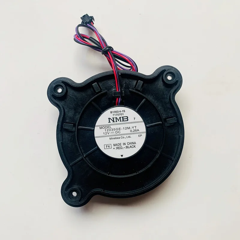 NMB12035GE-12M-YT Cooling Fan for Haier Refrigerator 12V DC 0.26A freezer Repair Parts