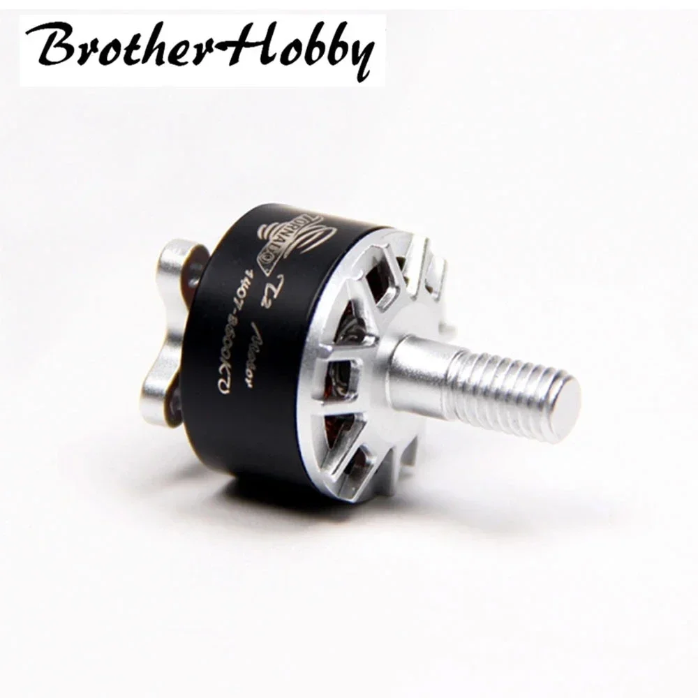 1ชิ้น Brotherhobby T2ทอร์นาโด2800KV 1407 3600KV 4100KV มอเตอร์ไร้แปรงถ่าน3-4วินาทีสำหรับสำหรับแข่ง FPV RC ไม้จิ้มฟัน cinewhoop ยางโดรน