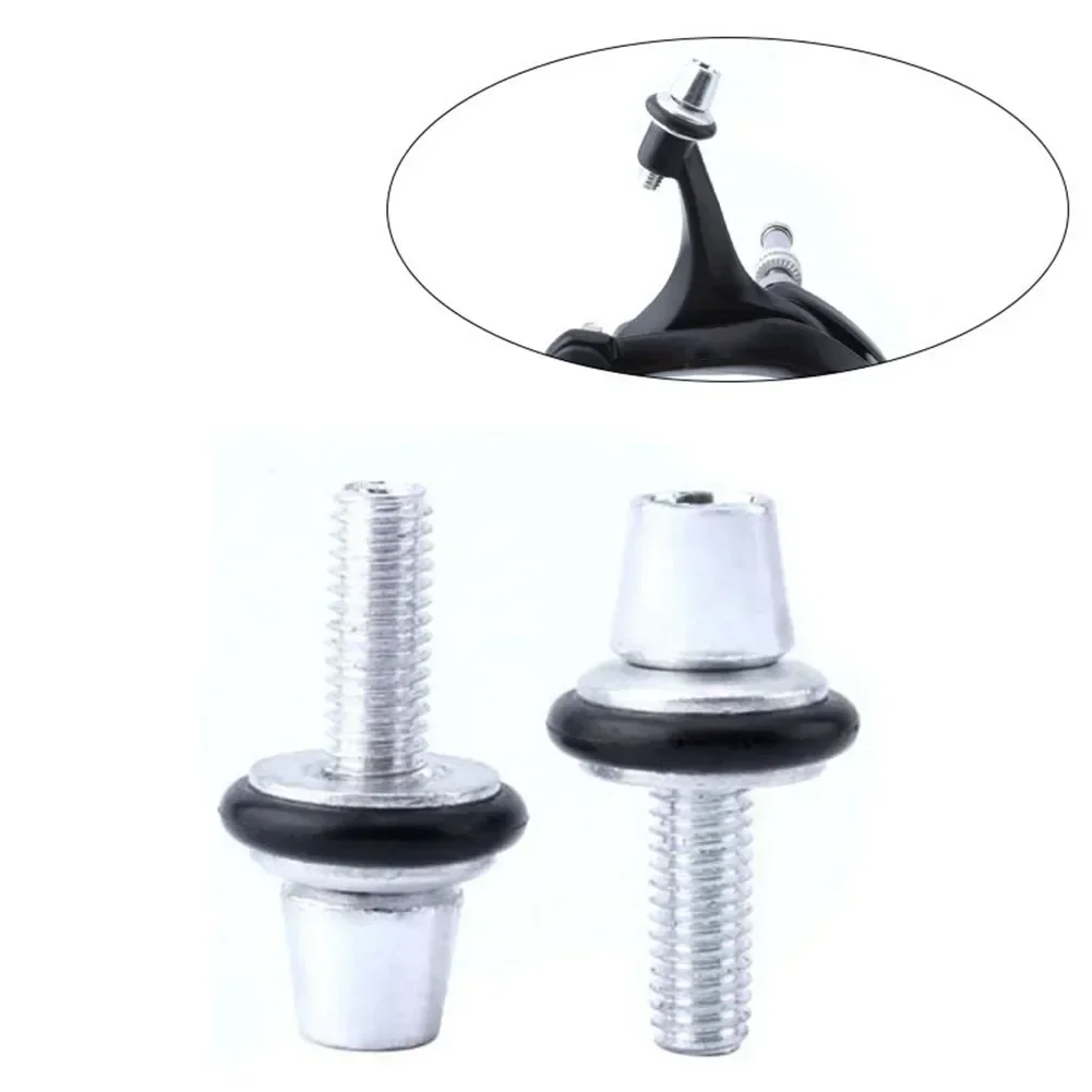 2x Bike Bolts Bicycle C/V Brake Caliper Cable Bolts Adjusters M6 For-Shimano Dia Compe Campagnolo Bicycle Accessories