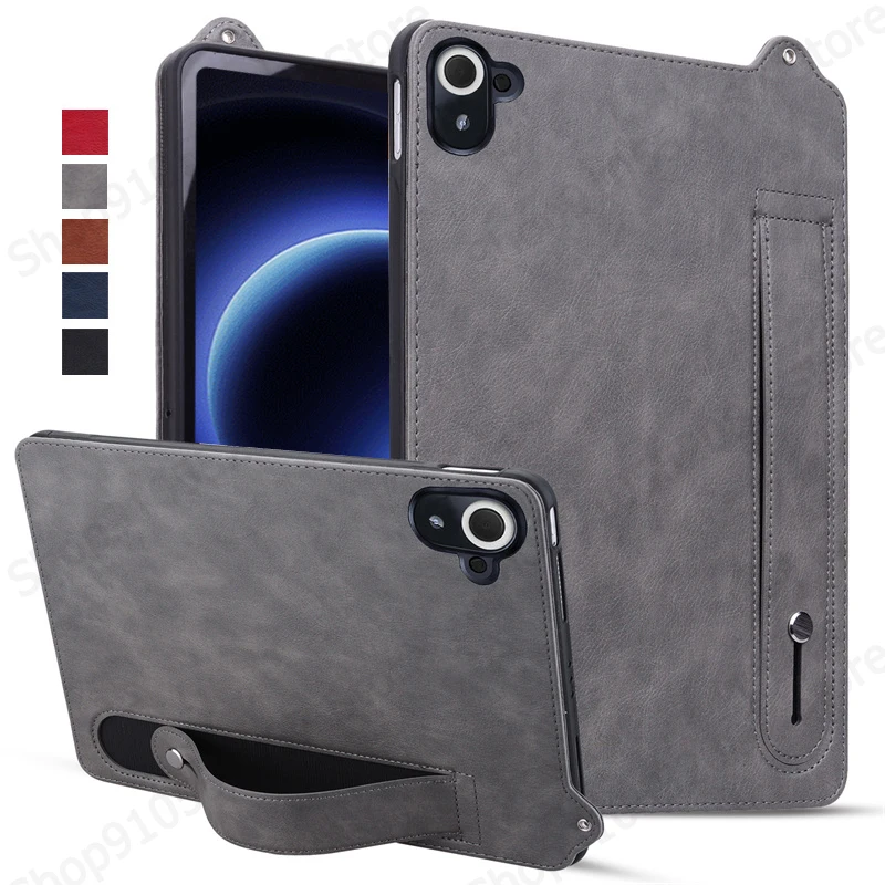 For Redmi K Pad Case 2025 PU Leather Soft TPU Stand Handheld Tablet Funda For Redmi K Pad / Xiaomi Pad Mini 8.8 inch Case Coque