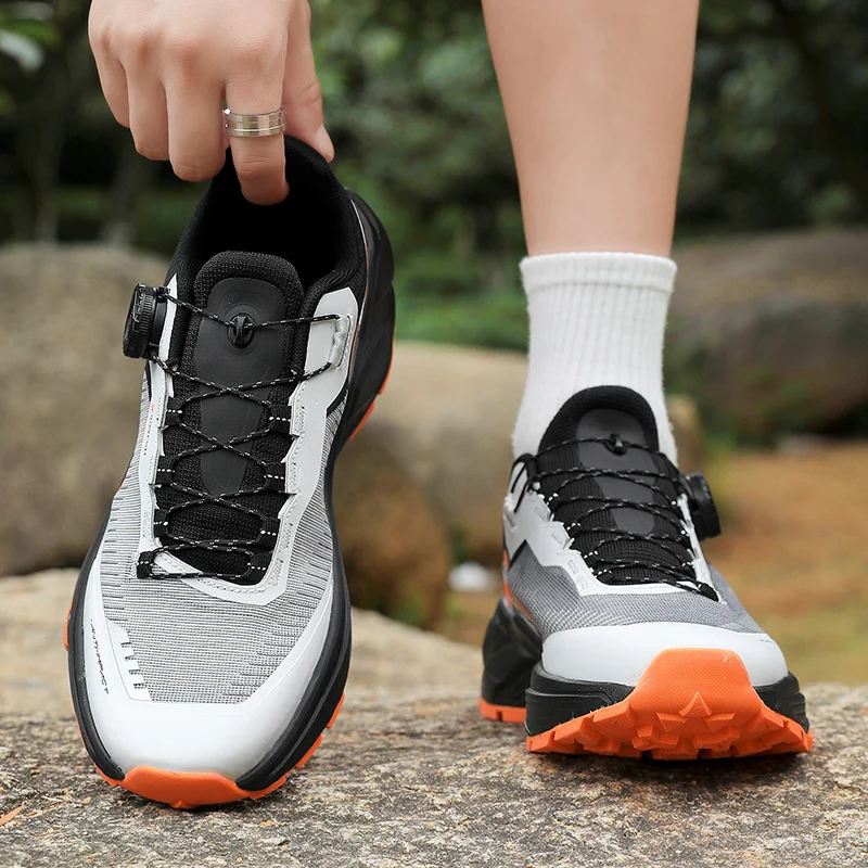 Trail Running Shoes New Arrival Unisex Lightweight Athletic Anti-slip Breathable Mountain Outdoor Road Hiking Cushioning Sneaker