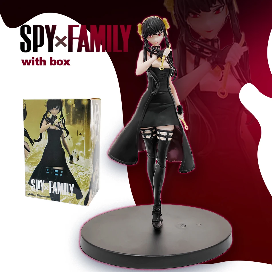 애니메이션 피규어 SPY×FAMILY 16cm 요르 포저 피규어 액션 피규어 피규어 수집품 모델 장식품 팬 선물 인형 장난감