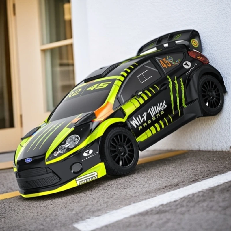 

LLL XTS F10 Rally Car 1:10 RC Remote Control Car Carbon Fiber Four-wheel Drive Drift Racing Off-Road Simulation Model RTR