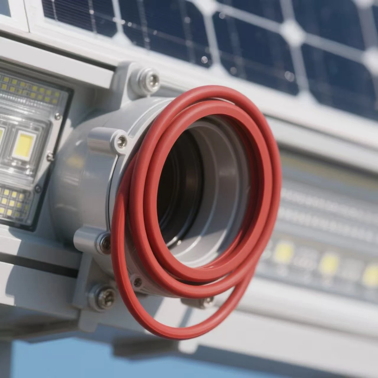 10Pcs/Lot Red Silic…