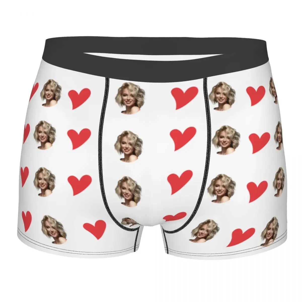 Personal isierte Herren Boxer Slips benutzer definierte Gesicht Foto Unterwäsche lustiges Geschenk für Ehemann maßge schneiderte Jubiläum/Valentinstag Geschenk