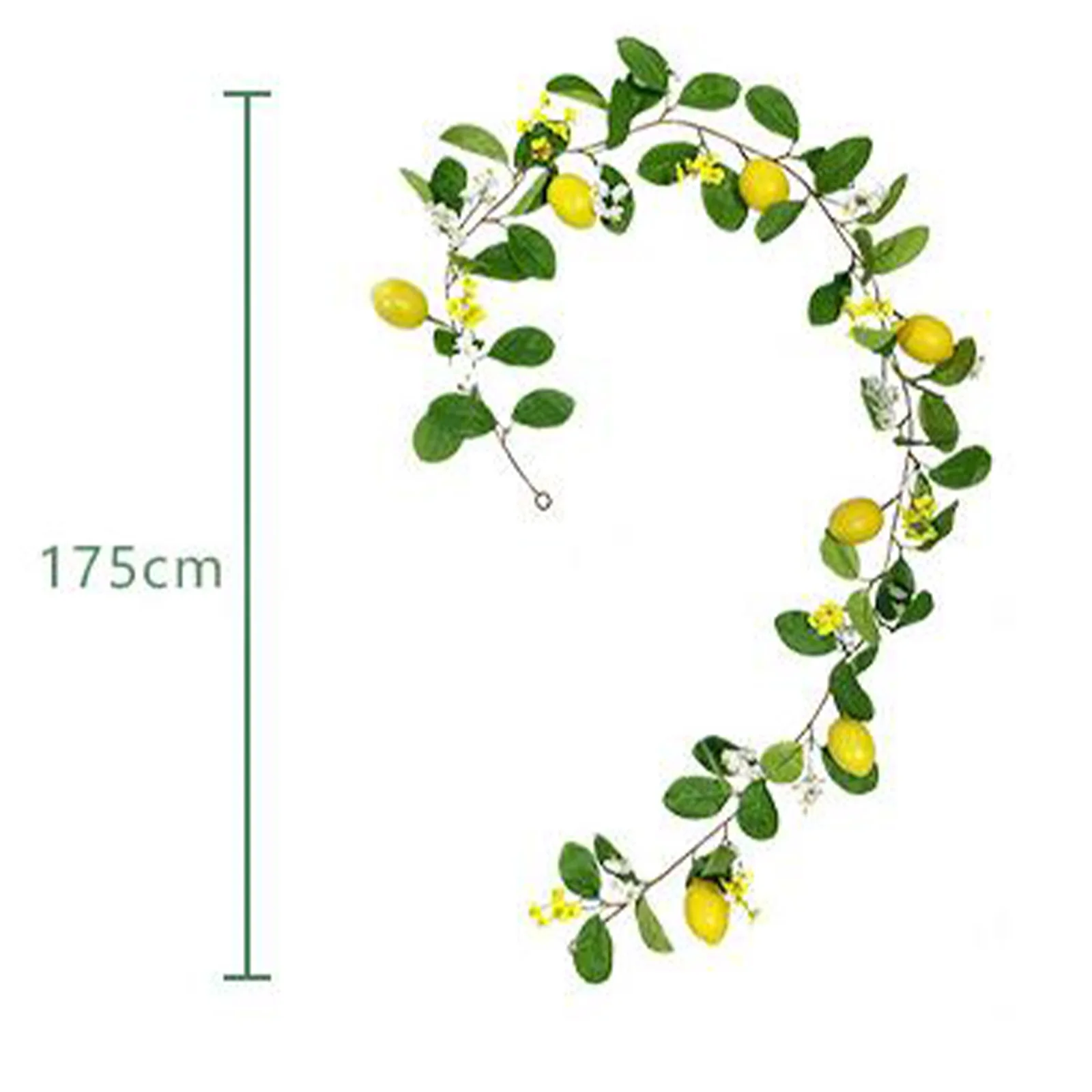 Artificial Lemon Garland With Eucalyptus Leaves And Lemons Simulation Lemon Vine Garland Wreath For Party Table Wedding Decor