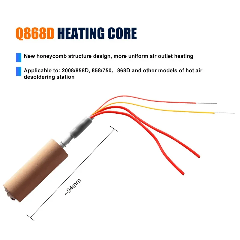 Heating Element For 850 Heat Guns 990 852 8502d 878d 858 898 857DW+ Hot Air Gun Soldering Stationa Universal Heat Core