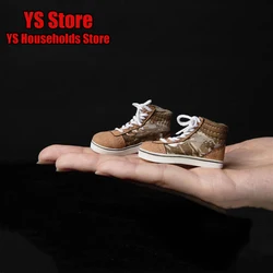 3 Colors 1/6 Scale Male Soldier Classic High-top Canvas Hollow Sports Shoes Casual Sneakers Accessory For 12