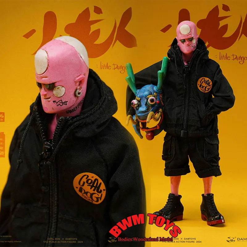 

В наличии DAMTOYS x Coal Dog масштаб 1/12 Little Dragon People ежегодное специальное издание солдат 6-дюймовая экшн-фигурка коллекция кукол