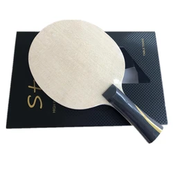 Stuor Special Blade Two-sided Heterogeneous BLAC Carbon Out And Pure Wood Long Pips-Out Table Tennis Racket Ping Pong Blade OFF+