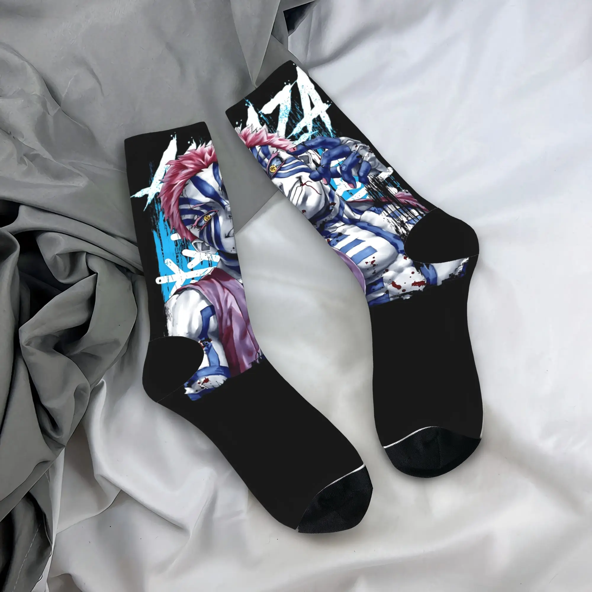 

Носки Akaza, зимние чулки, повседневные мягкие носки для пар, противоскользящие носки с графическим рисунком для скейтборда