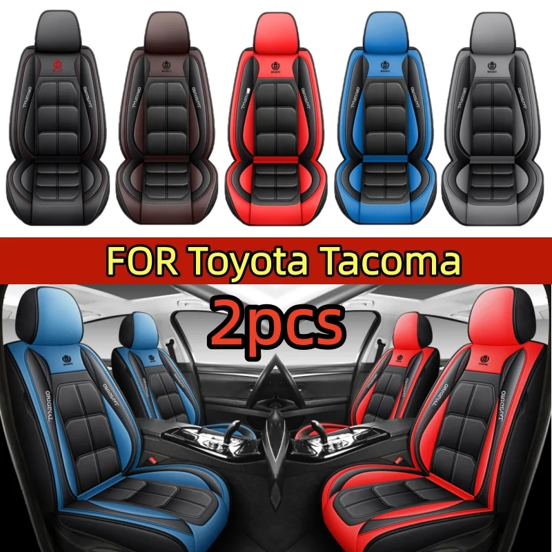 

FOR Toyota Tacoma Car seat cover artificial leather soft waterproof wear-resistant front row full-wrapped muscle seat cover