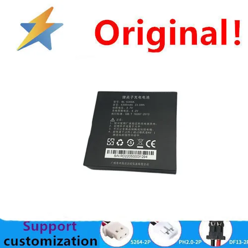 buy more will cheap Zhonghai iHand20 notebook battery BL-6300A Zhonghai notebook charger CL6300 direct charge 3.7V 6300MAH