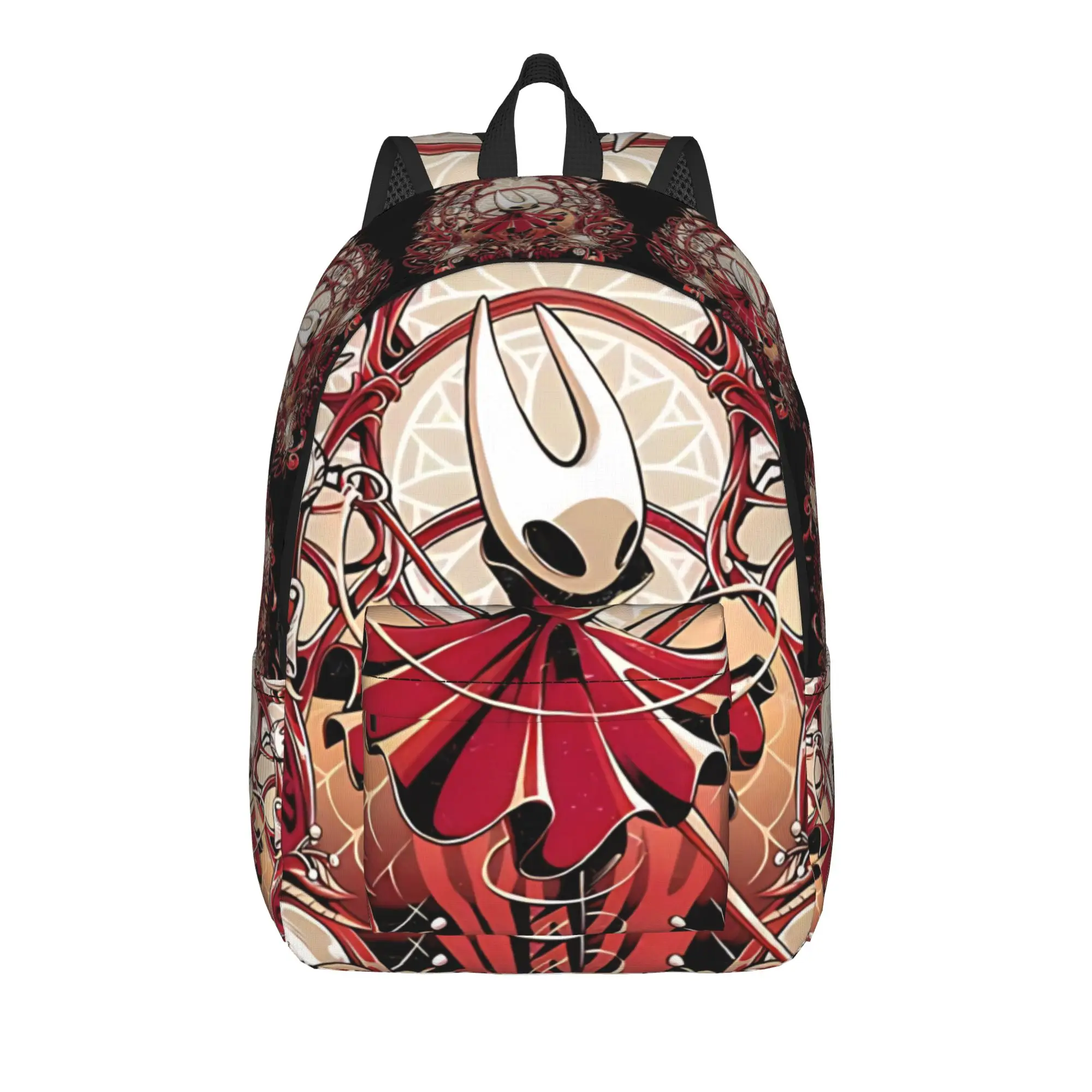 Hornet Hollow Knight Silksong Backpack  Style Backpacks Girl Hiking Soft High School Bags Colorful Rucksack