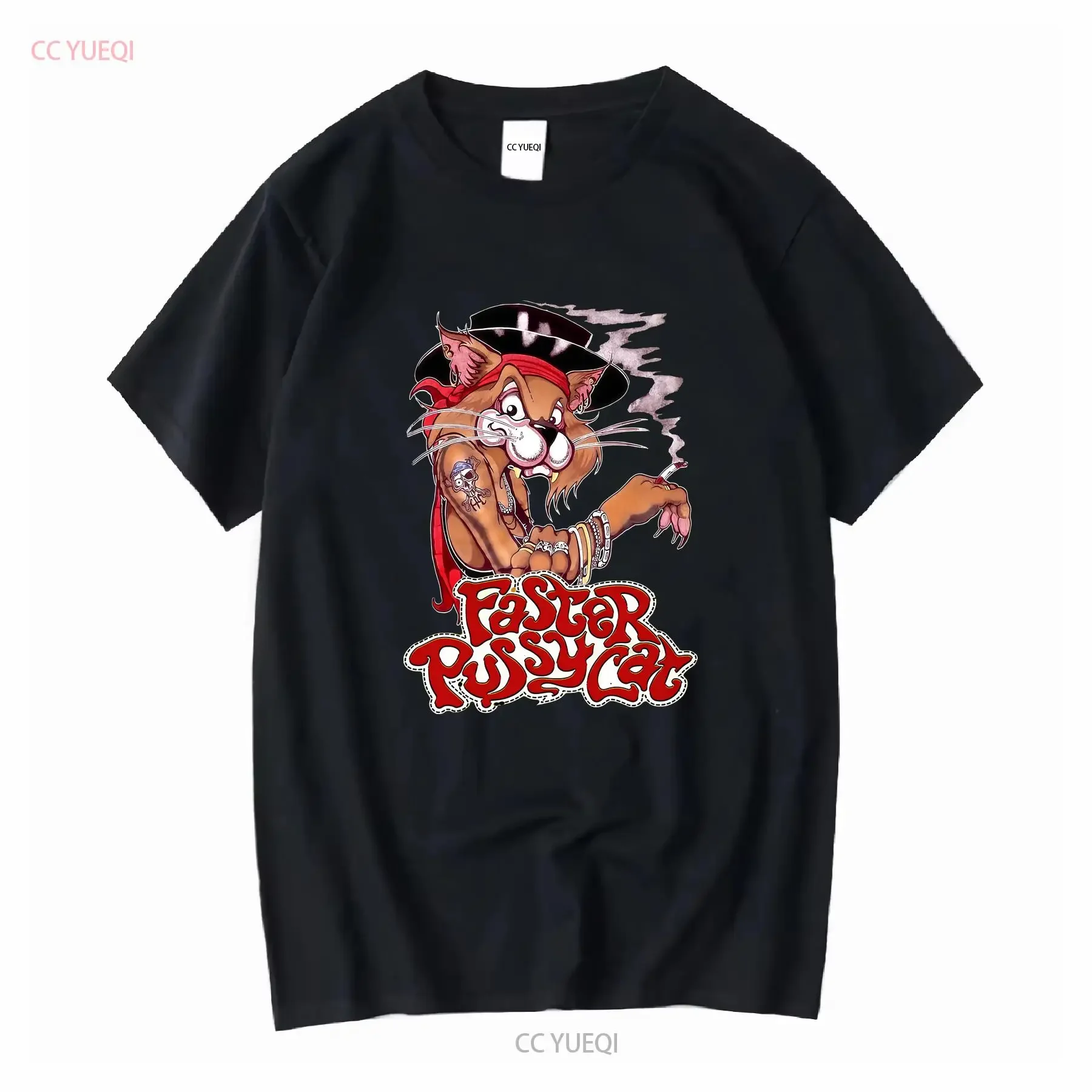 best of faster pussycat Classic T Shirt long or short sleeves vintage Washed Versatile Top For Everyday Wear designer clothes