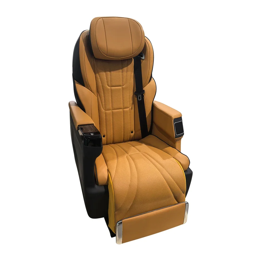 Comfortable and Safe Cost-effective Luxury Electric Convertible Car Seat With Footrest Automotive Modified Seat