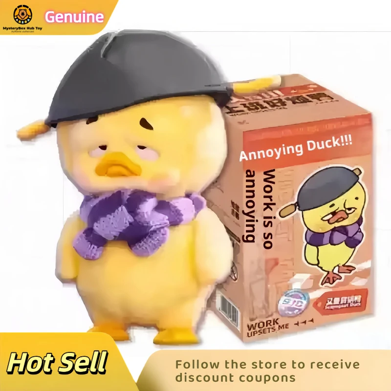 

Genuine Upsetduck Work Upset Me Serie Blind Box Toys Mystery Box Plush Dollcaja Ciega Girl Surprise Box Birthday Children Gift