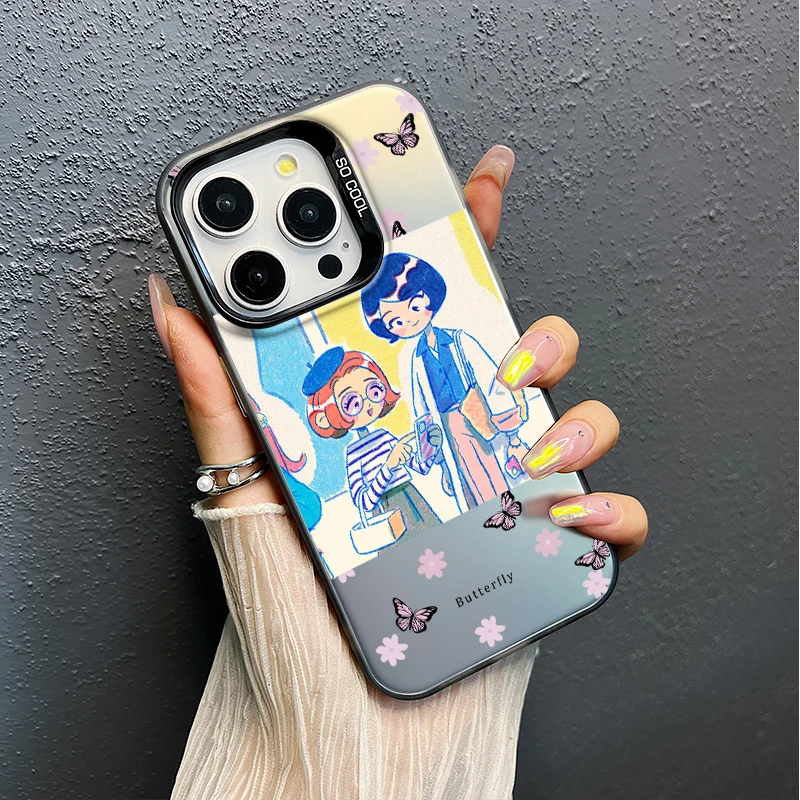Модный чехол для телефона iphone 15 pro max для iphone12ProMax (6,7 дюйма) для iPhone черный