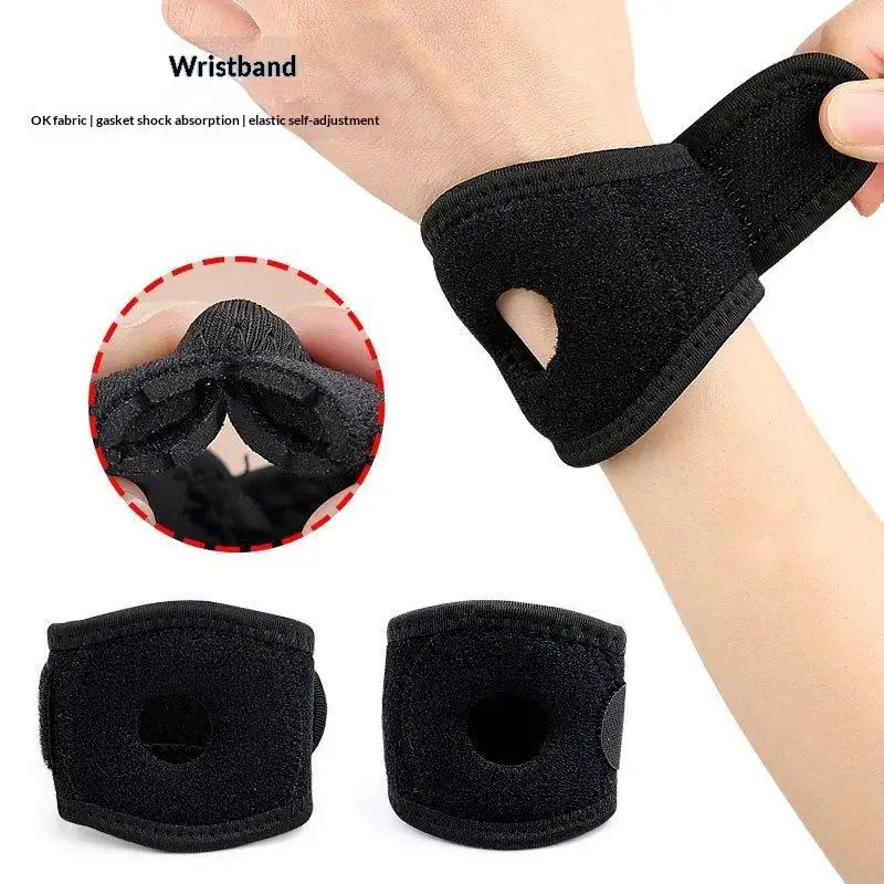 1Pc Wrist Wrap Compression Brace With Padded Hole For TFCC Tears Carpal Tunnel Working Out Ulnar Wrist Support Belt