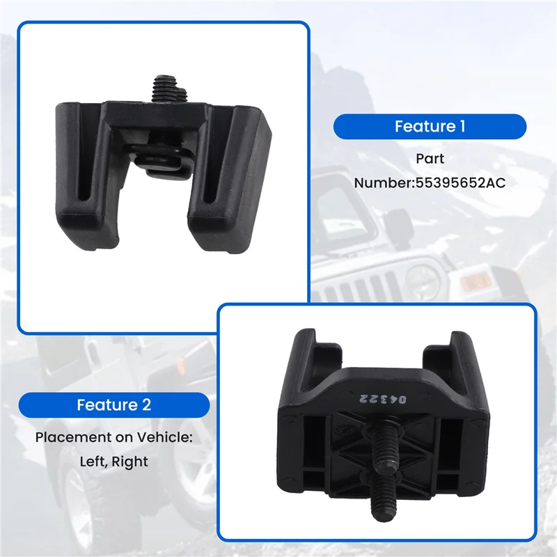 

Hood Latch Hood Lock Catch Hood Latches Catch For Jeep Wrangler TJ 1997-2006 55395652AC