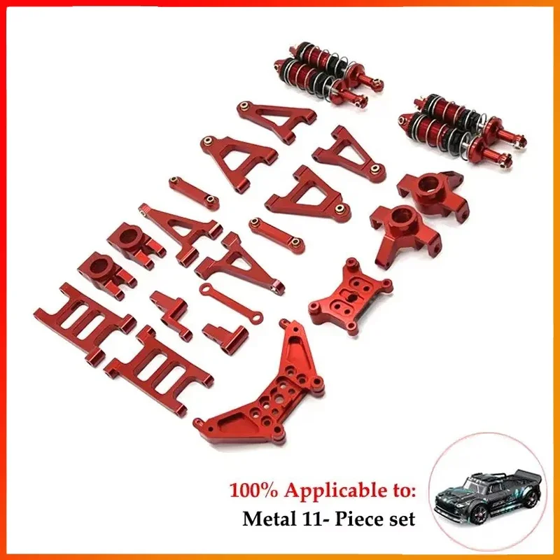 For MJX Hyper Go 1/14 RC 14301 14302 14301 Car Metal Seering Assembly Steering BLOCK Rear Hubs Etc. Upgrades Parts Accessories