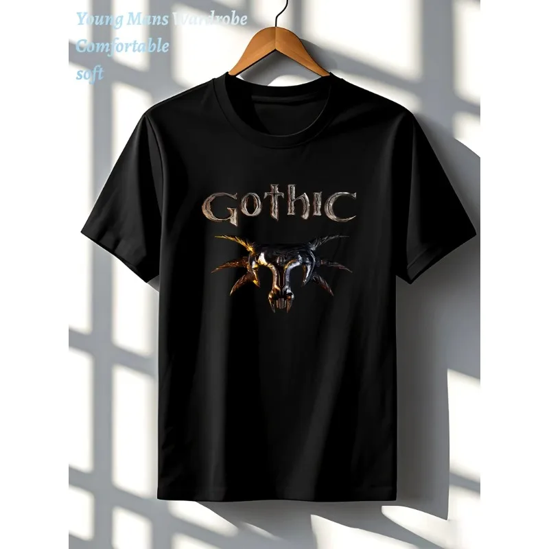 Un juego casual apto para entusiastas de los juegos góticos, camiseta con diseño del juego electrónico Flybird and Baron de 2001, estilo gótico. | Batalla Clásica