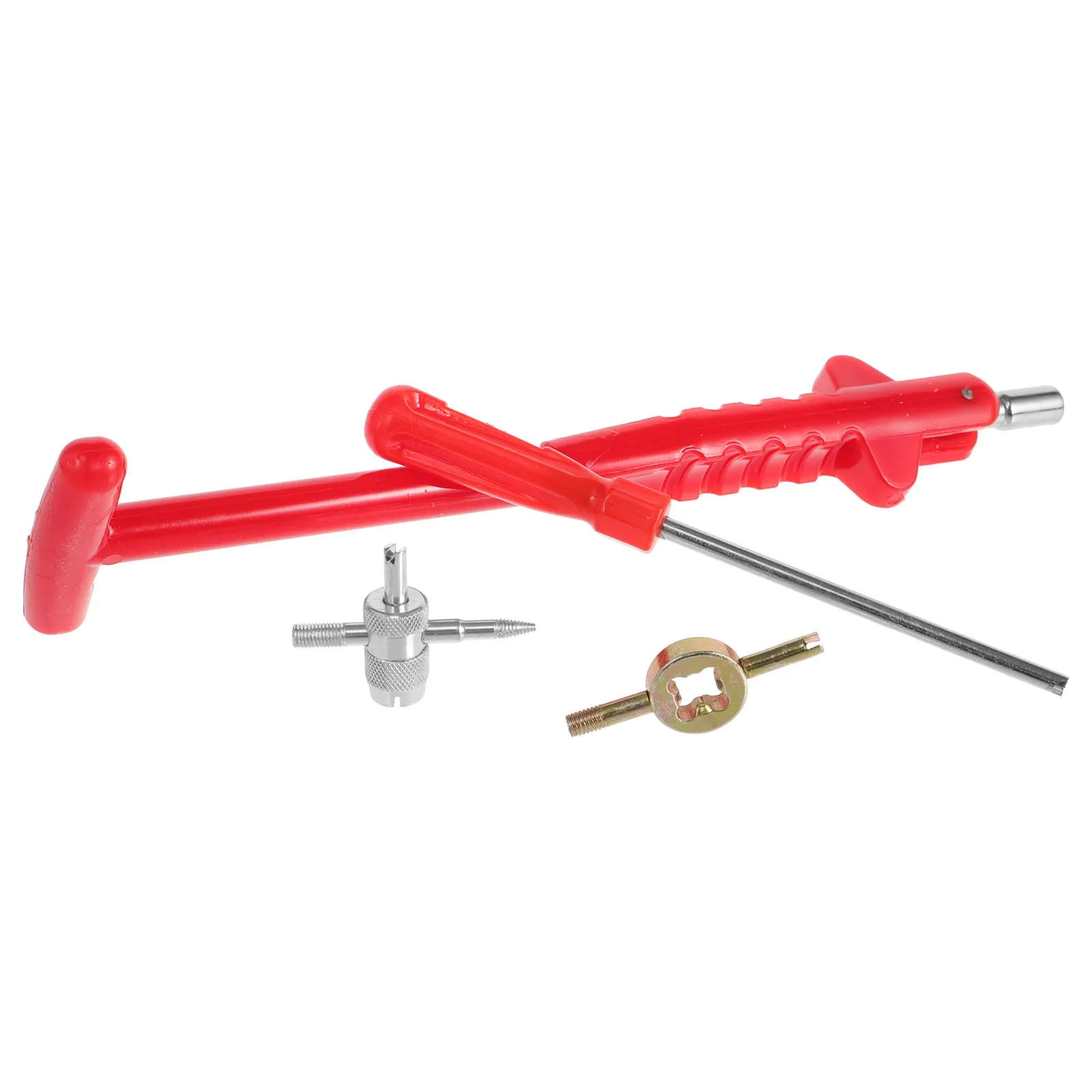 

4 Pcs Valve Core Wrench Tire Stem Installation Tool Repair Tools Plastic Removal
