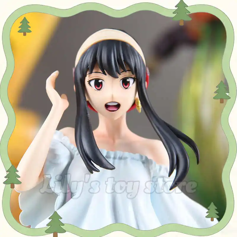 

Фигурка Йор Форджер из Spy x Family для пляжа / Аниме-декор для рабочего стола, украшение для ПК, милый подарок для любителей мультфильмов