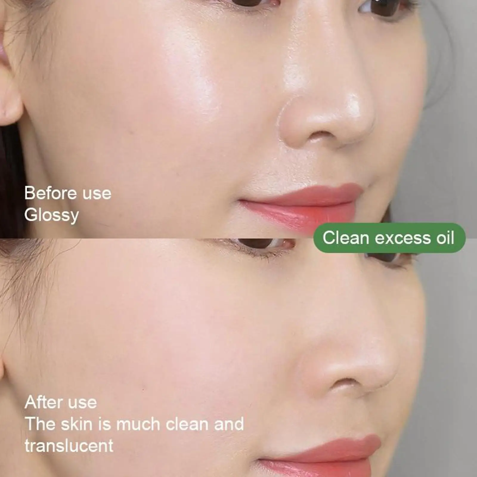 40g Green Tea Mask Solid Face Oil Control Moisturizing หน้ากากทําความสะอาดสิวลบรูขุมขน Blackhead Mask