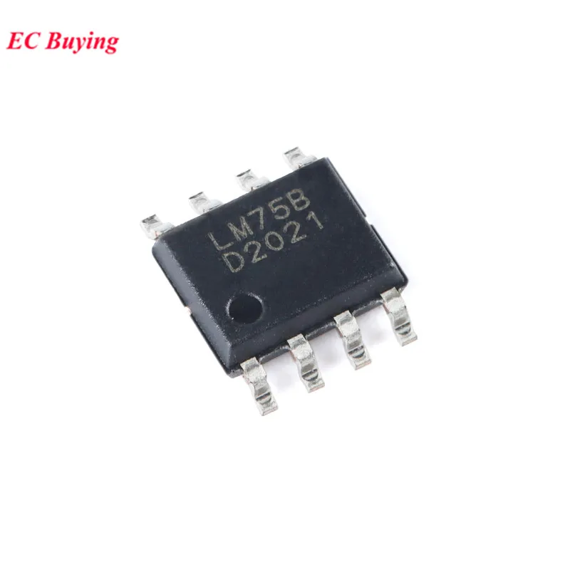 10/1pcs LM75BD SOP-8 LM75 LM75B SOP8 Digital Temperature Sensor Chip IC New Original