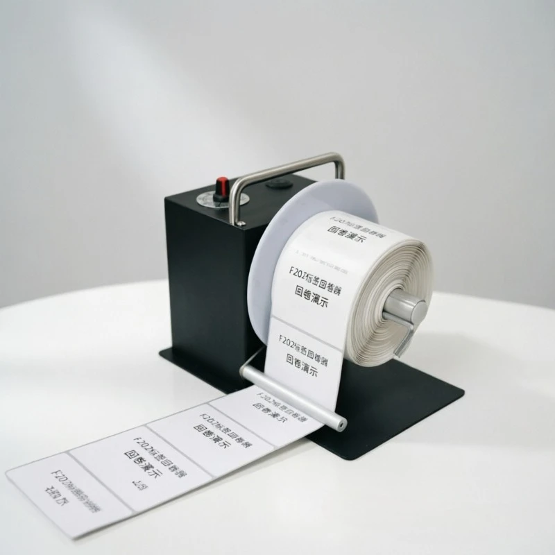 Automatic Label Rewinder Self-adhesive Tag Reclaimer Water Washing Mark Rewinding Machine