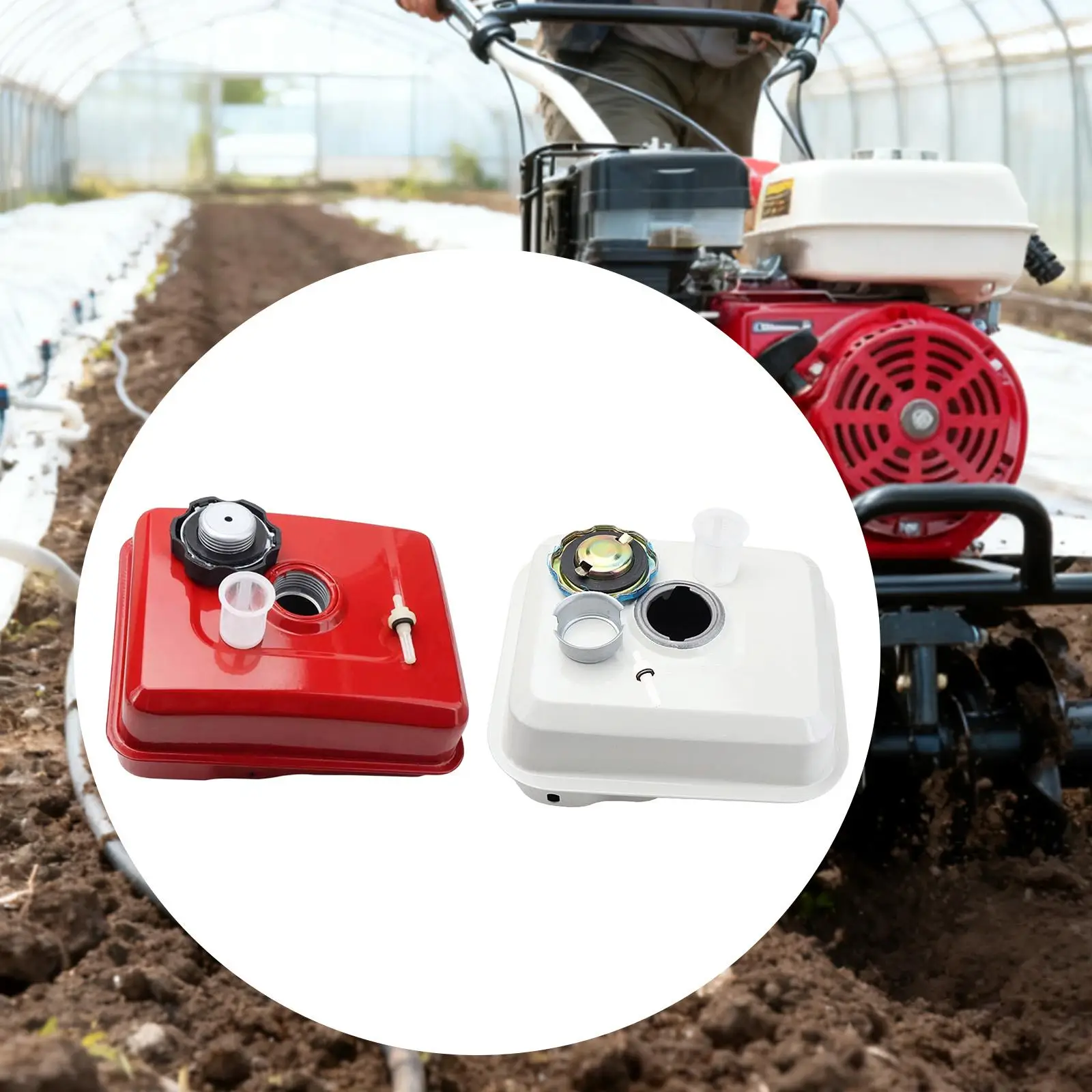 

Durable Petrol Tank Engine Component Oil Storage for 168 170F GX160 Micro Tiller Rice Thresher