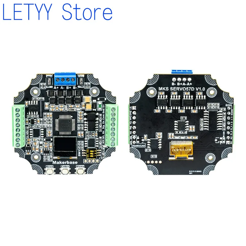 SERVO57D 57 Driver Motor Stepper Loop Tertutup RS485/CAN MODBUS FOC