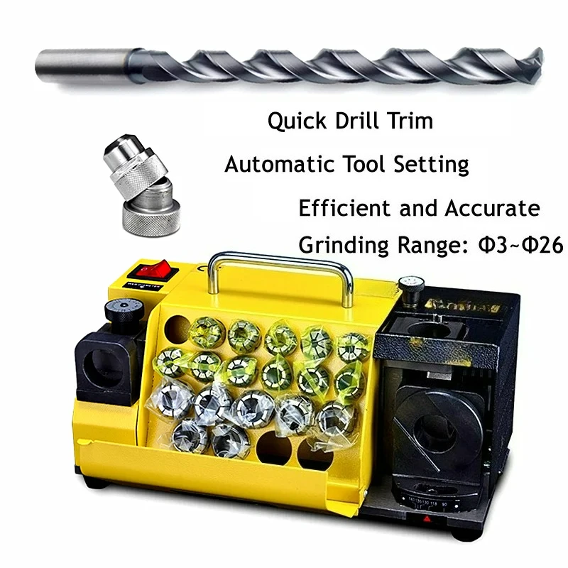 

Customizable Drill Dit Re-sharpeners Portable Grinders Brand New Universal Normal Grinding Machines