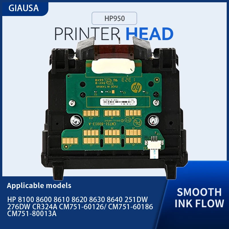 

HP950 Printhead Print Head Printer Head For HP HP8620 HP8625 HP8630 HP8100 HP8600 HP8610 HP8700 250DW 251DW 276DW HP951 950XL