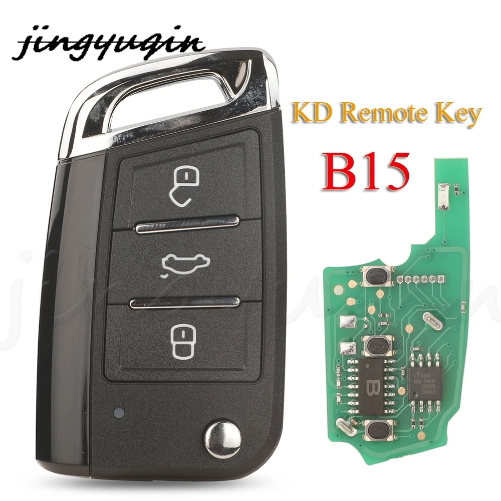 

Jingyuqin B15 KD Universal Remote B Series Key For KD900 KD900+ URG200 KD-X2 Mini KD For VW MQB Style Key Programmer