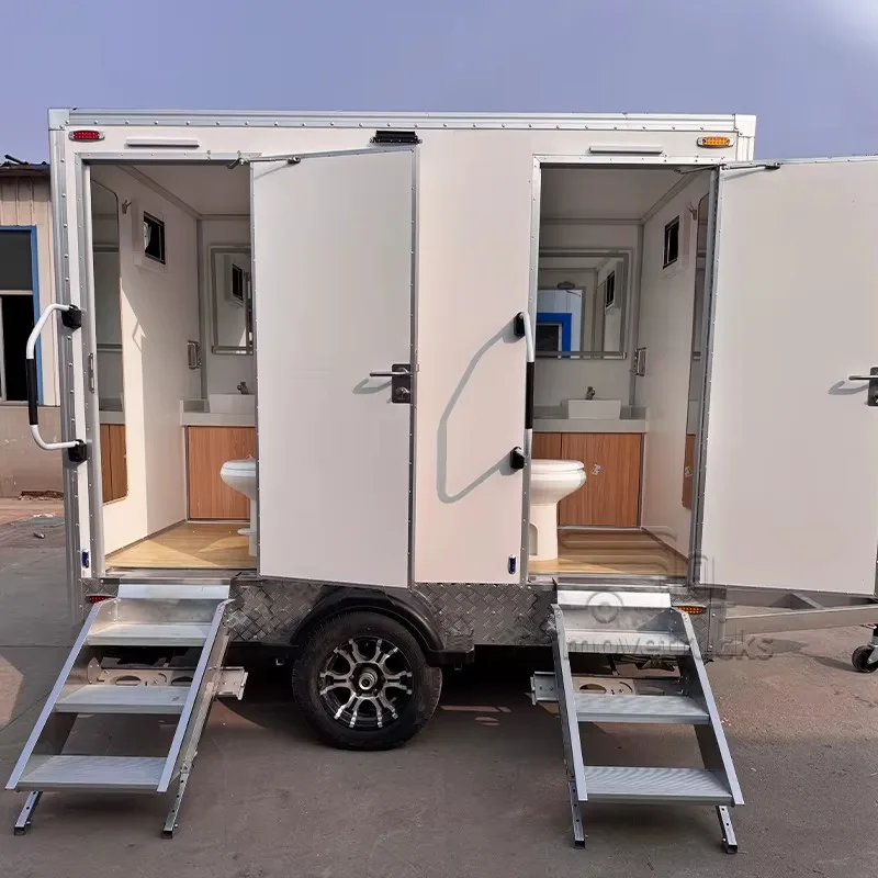 【Direct Factory Sale】Customized Luxury Mobile Mini Full Bathroom Portable Toilets South Africa Portable Restrooms For Sale