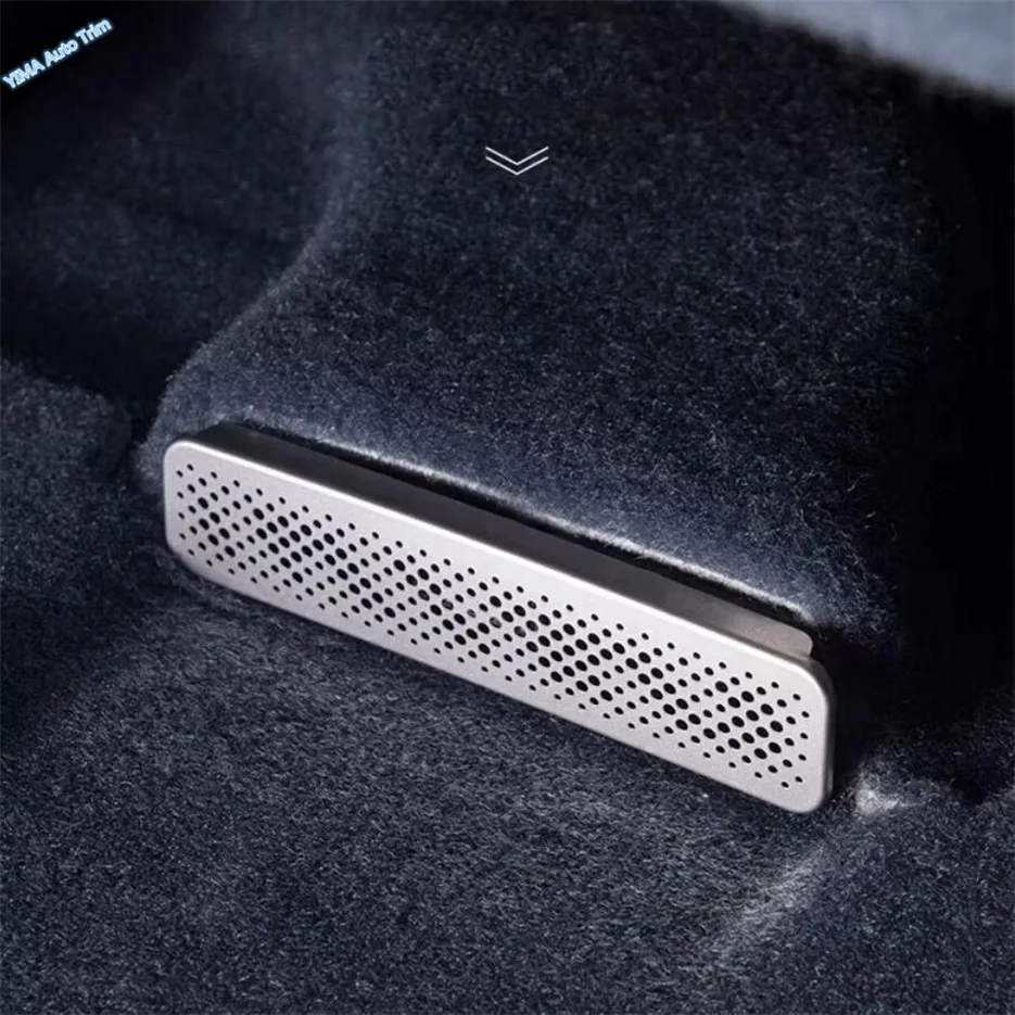 

Interior Accessories Audio Protective Cover Trim For Peugeot 408 2023 2024 2025 Glove Box / Under Seat Air AC Frame Car Styling