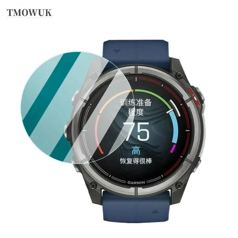 

For Garmin quatix 8 Quatix8 47mm 51MM Tempered Glass Screen Protector Watch Film HD Clear 9H Anti-Scratch Accessories