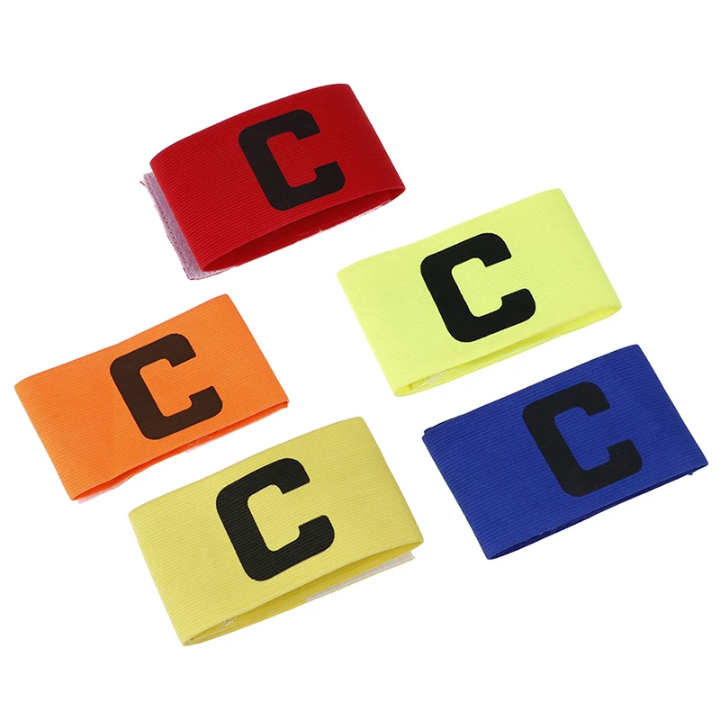 

Colored Football Captain Armband With C Shaped Captain Armband Football Match Captain Wearing Sleeves