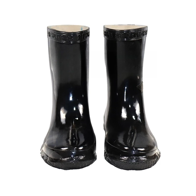 Insulated Boots Protective Shoes 25kv Electrician Boots Short Boots Protective Mid-Calf Water Shoes
