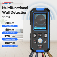 NF-518 Multifunction Wall Detector Scanner Sensor For Metal Nonmetal AC Wire Finding Stud Wood Post Scanner Artificial Voice