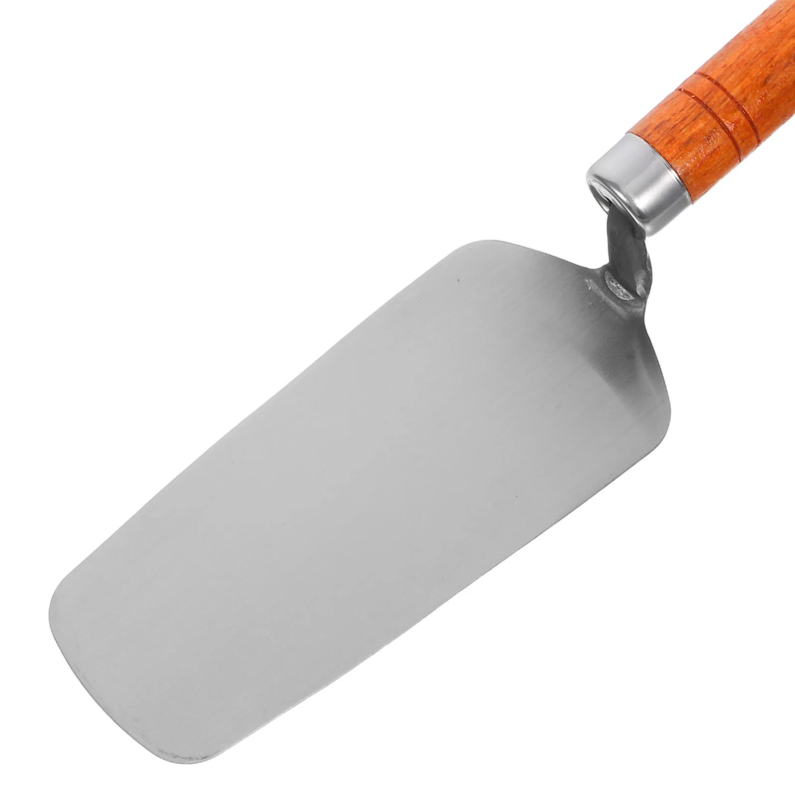 أداة تجصيص مسطحة من الفولاذ المقاوم للصدأ لإصلاح الجدار الخرساني للبلاط، مقبض مريح عالي المتانة #5