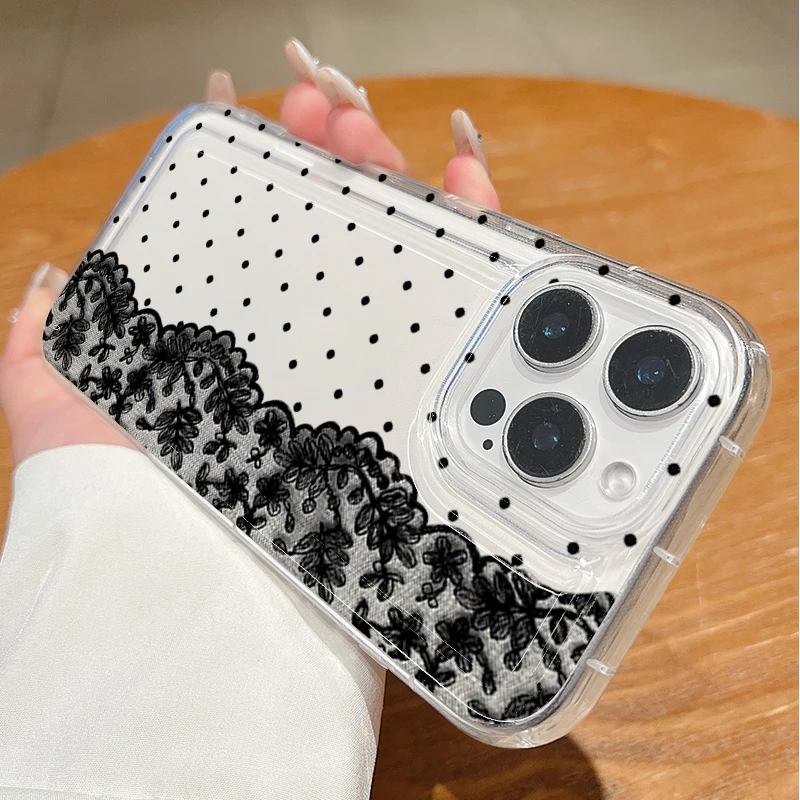 Vogue Dotted Lace Splicing Pho - Phone Cases Vogue ulasan dan harga