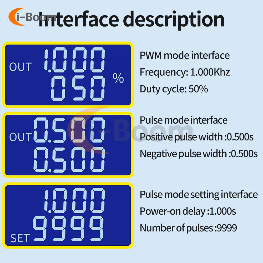 ZK-PP2K Signal Generator Pulse Frequency Generator Drive Module Pulse Frequency Cycle Module 1Hz-150KHz Motor Controller