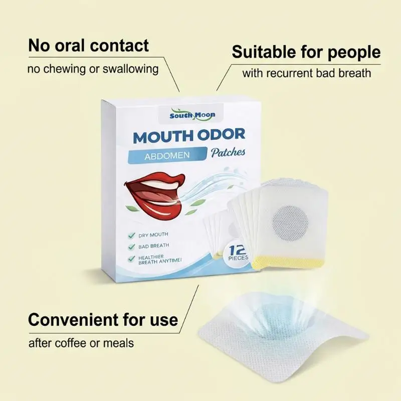 *Belly Button Patch Oral Care Bad Breath Oral Cleaning Refreshing For Men And Women For People With Dry And Bad Breath Providing