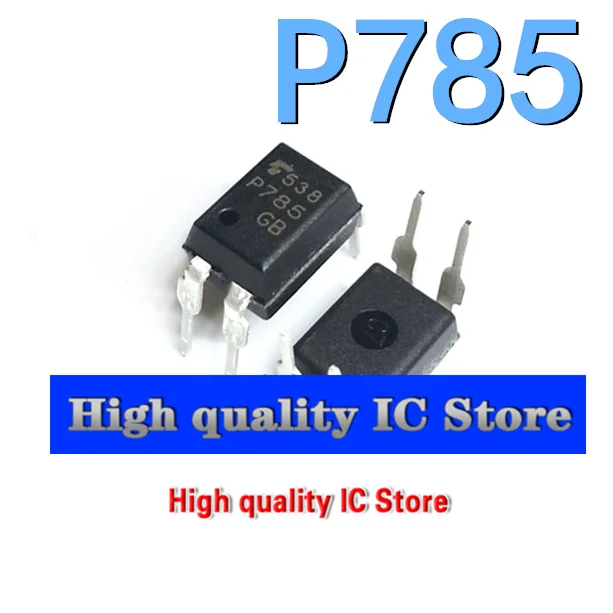 10pcs New original TLP785 P785 patch/in-line 1 channel 25mA 5kV optocoupler