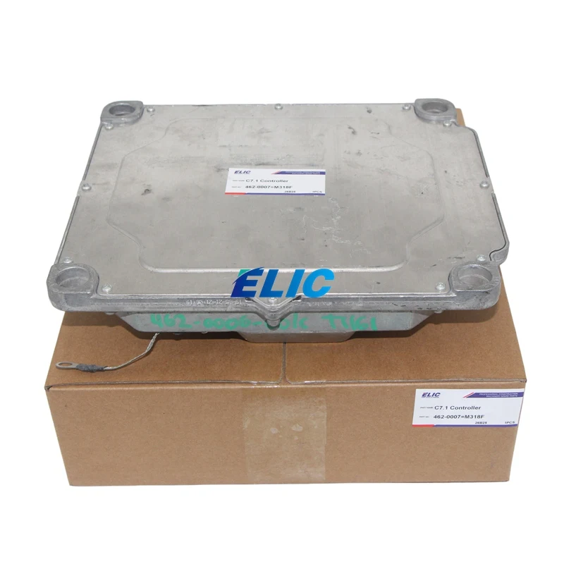 

Elic Excavator Parts M318F Control Unit Engine Controller 462-0007 462-0008 462-0009 Computer Board ECM for