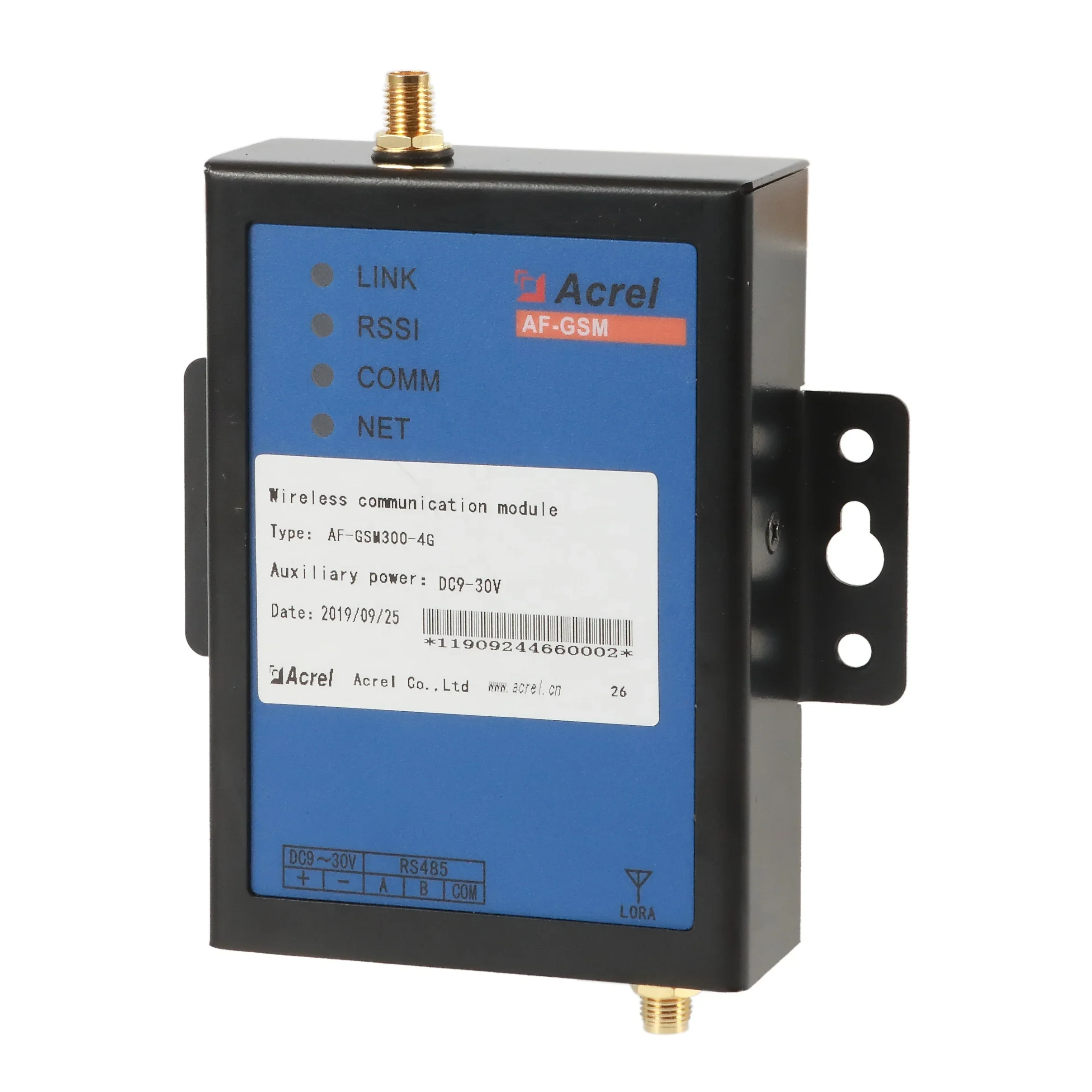 AFGSM300-4G slimme gateway draadloze communicatiemodule met server MODBUS of LORA-transmissie