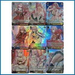 ACG Zero Play Two Boys Toys, Anime Goddess Story DIY, tarjetas Flash Premium, regalo de cumpleaños y Navidad, 9 piezas por juego